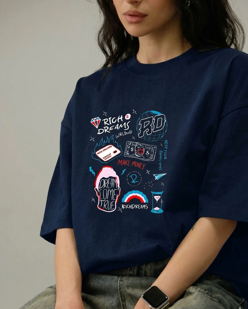 Unisex Terry Oversized Tee