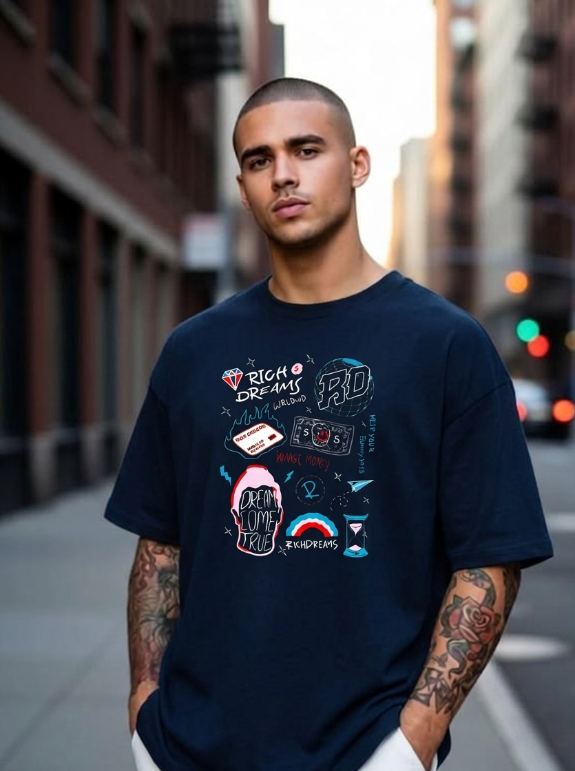 Unisex Terry Oversized Tee