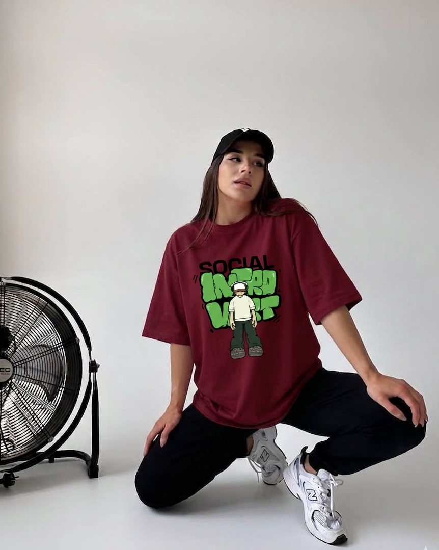 Unisex Terry Oversized Tee